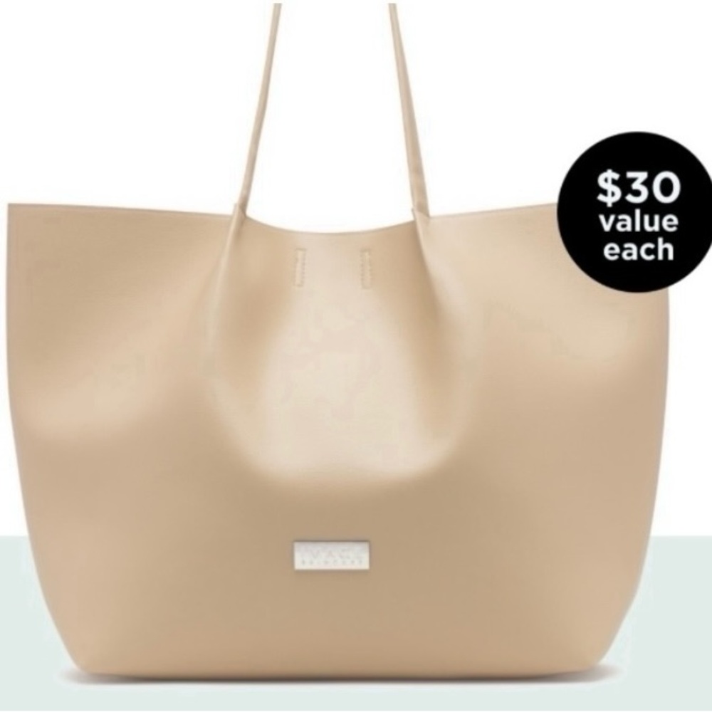 Beige Image Skincare Tote